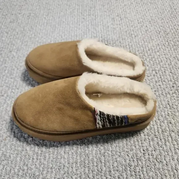 Lamo Jane Women's Suede Slippers with Ortholite Foam Insoles Women's 10 NWT - Picture 4 of 12